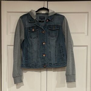 G by Guess Blue and Gray Women's Denim Jacket